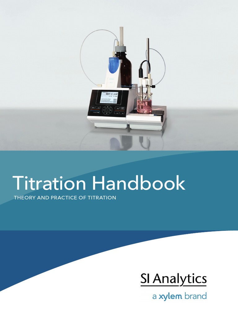 Handbook Titration 6.0MB PDFEnglish PDF Titration Chemistry