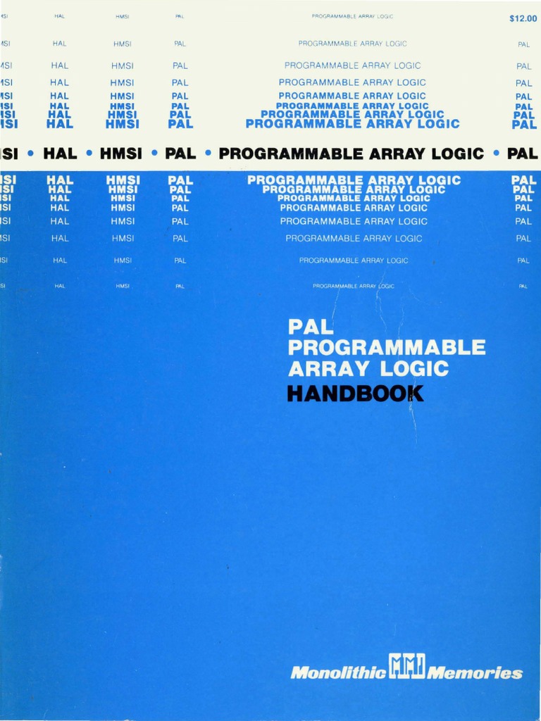 1981 MMI PAL Handbook 2ed | PDF | Integrated Circuit | Electronic Circuits