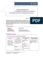 Guía de la Maximización de la Utilidad