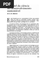 CApitalismo e Crise Ambiental