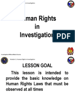 Module 3.1 Human Rights in Investigation