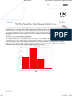 Probability of Failure Teory