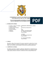 Silabo OrganizacionAdministracion UNMSM 2019 I - Listo