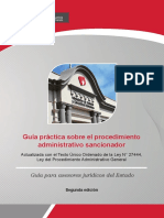 Guia de Procedimiento Administrativo Sancionador 2da. Edición