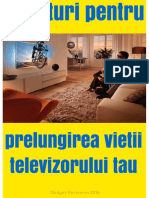 7 Sfaturi Practice Pentru Prelugirea Vietii Televizorului