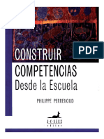 Construir Competencias Desde La Escuela