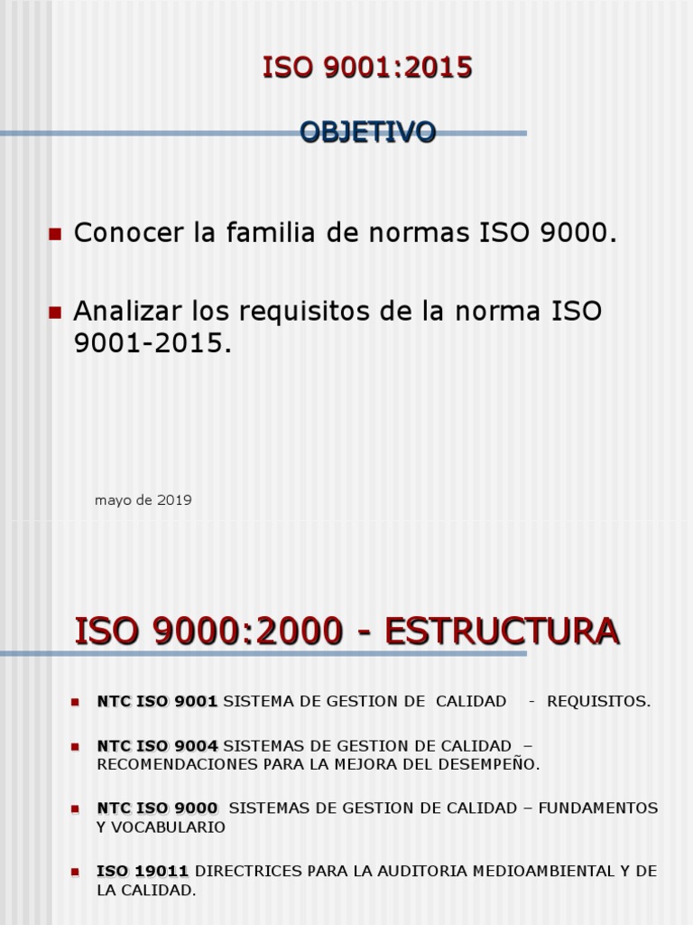 Guía ISO 9001:2015 y Gestión de Calidad | PDF | Gestión de la calidad ...