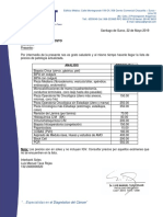 Edificio Médico: Análisis de patología actualizados S/ 50-550