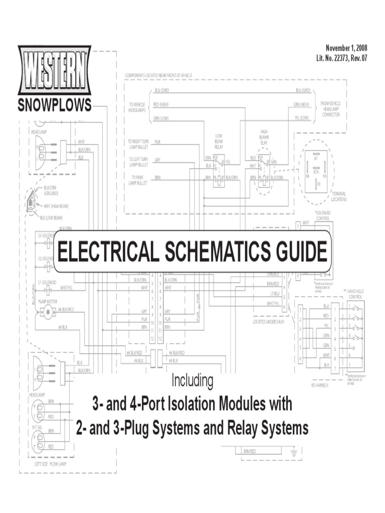 Western Plow Wiring Schematic Gm - Complete Wiring Schemas