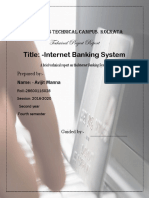Digital Banking System 