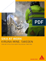 SAW Kiruna Mine Sweden