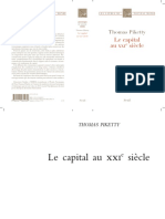 Premier chapitre de Picketty  - Capital au XXIe s