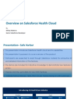 Salesforce Health Cloud Overview