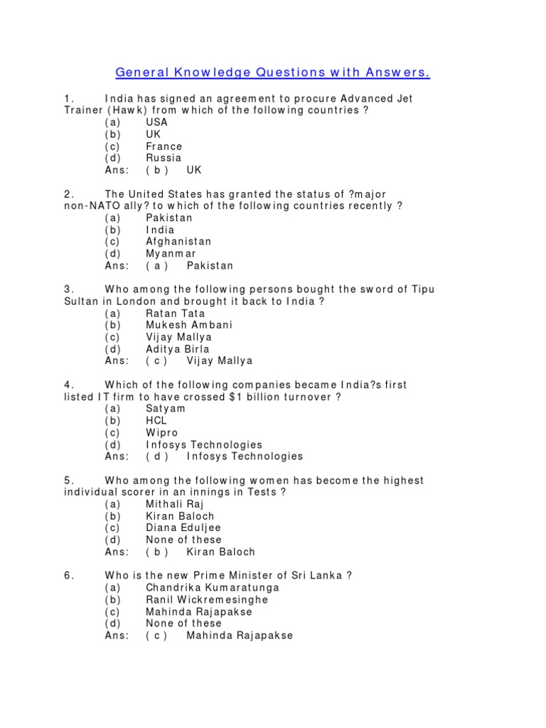 General knowledge questions with answers pdf blackberry 