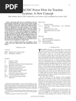 Unified AC/DC Power Flow For Traction Systems: A New Concept