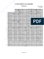 Concerto D Amore Partitura Completa PDF