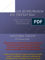 Abdomen agudo pediátrico: principales causas y diagnóstico