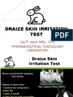 Draize Irritation Test PDF