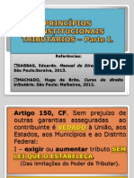 5 Aula Princípios Constitucionais Tributários Revisado Parte I