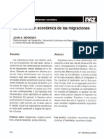 La Dimensión Económica de Las Migraciones PDF