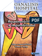 Psicoanálisis y El Hospital - 38 - Responsabilidad e Imputabilidad PDF
