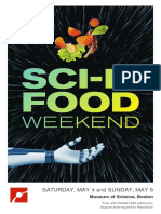 Sci-Fi Food Weekend Program
