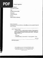 Agamben - Categorias Italianas (Tradução a Partir Da 2ª Edição, De 2010, Ampliada)