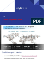 Big Data Analytics in Linkedin: Danielle Aring & William Merritt