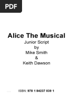 Alice in The Wonderland Script