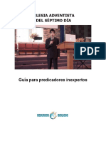Guía para Predicadores Inexpetos (Iglesia Adventista Del Séptimo Día)