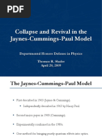 Collapse and Revival in The Jaynes-Cummings-Paul Model