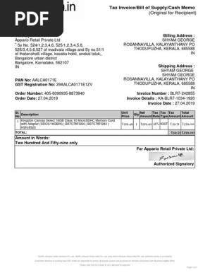 Invoice
