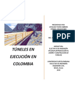 Túneles en Ejecución en Colombia