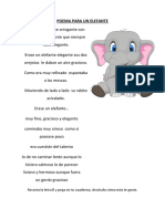 Poema para Un Elefante