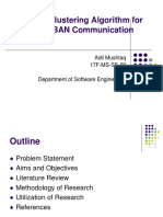 Optimized Clustering Algorithm for WBAN Communication