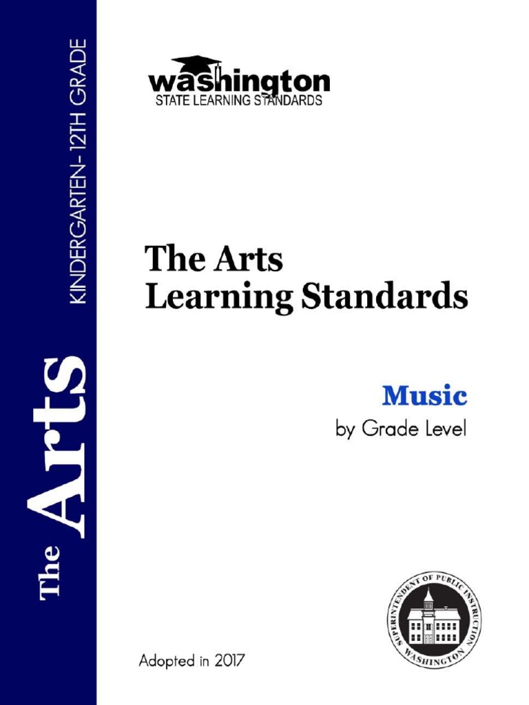 Music Standards Washington PDF The Arts Curriculum
