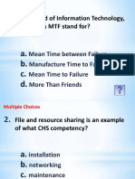 Grade 9 ICT Test