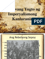 Ikalawang Yugto NG Imperyalismong Kanluranin