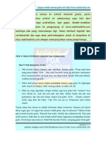 Download TipsNTrikInternetGratisViaCDMAatauGSM by Adif Fahdiansyah SN41301428 doc pdf