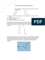 LATIHAN SOAL 2 Dinamika Sistem Partikel