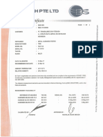 Hardness Certificate Sample