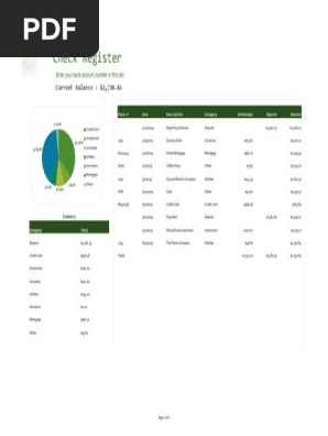 Check Register With Chart1