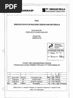 PGDP-00-CI-S-900-A34A-001 Specification for Building Design and Materials