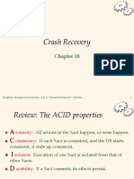 Crash Recovery: Database Management Systems, 3ed, R. Ramakrishnan and J. Gehrke 1