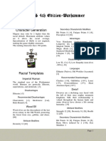GURPS 4e - (Unofficial) Warhammer PDF
