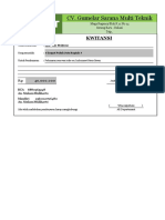 Format Kwitansi Berbentuk Excel 2007