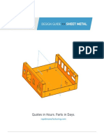 Rapid Manufacturing Sheet Metal Design