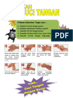 7 Langkah Mencuci Tangan