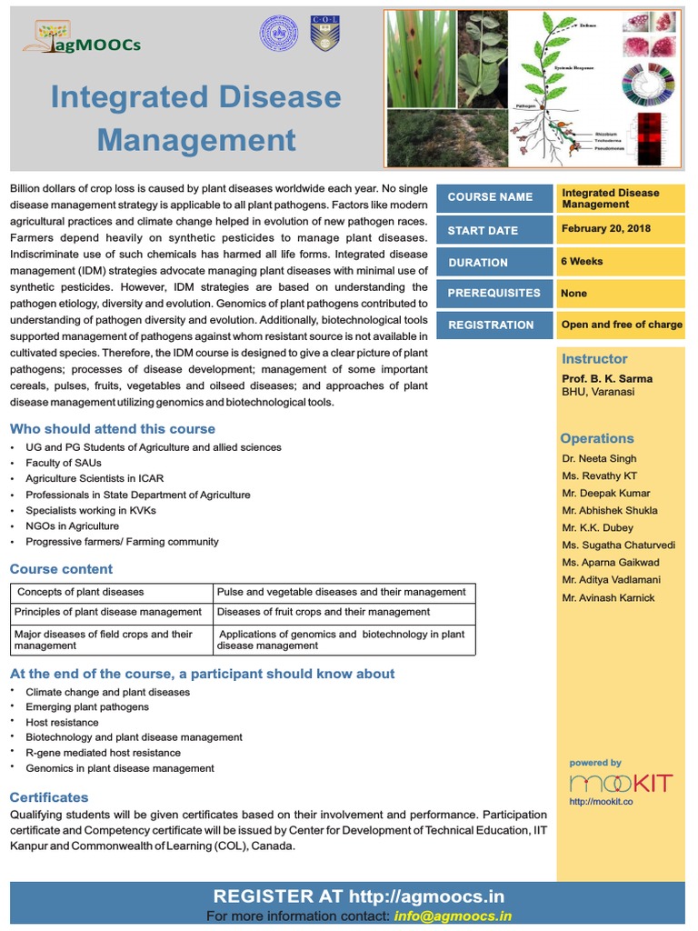Integrated Disease Management - 0 | PDF | Plant Pathology | Agriculture
