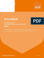 2019 2021 Syllabus